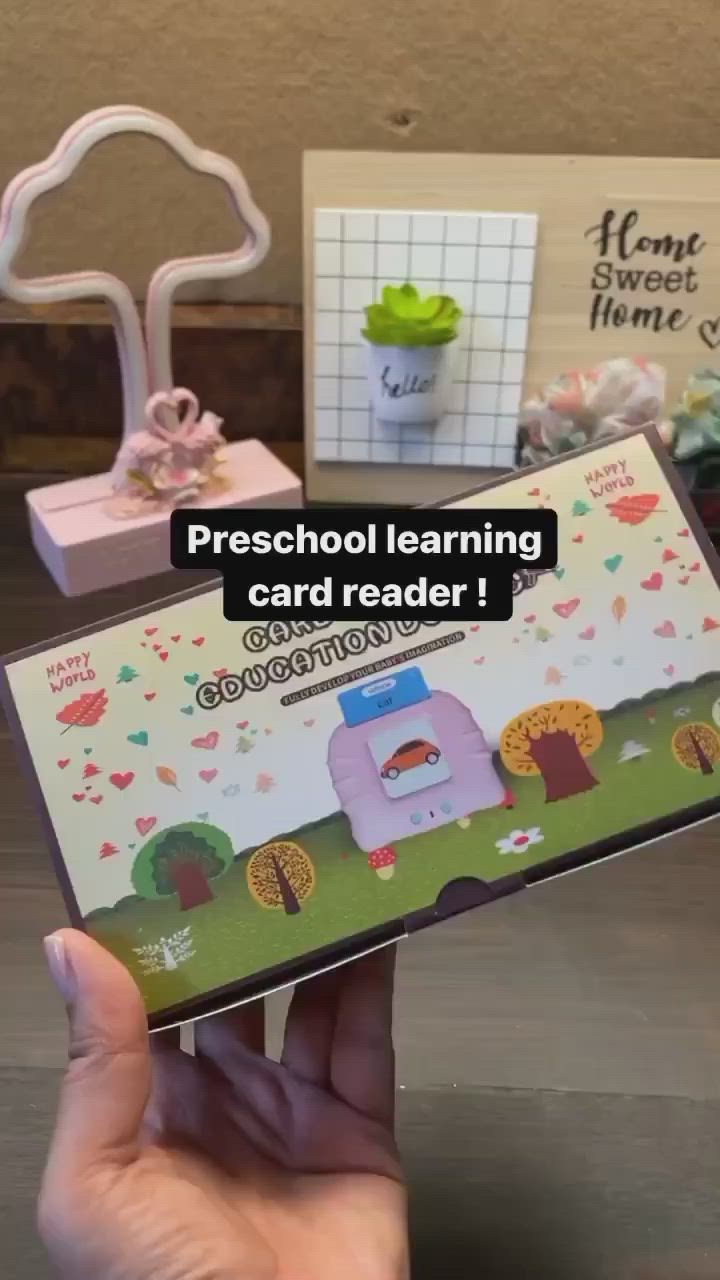 Card Early Education Machine For Early Education