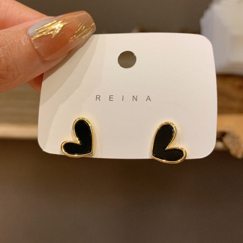 Love Stud Earrings