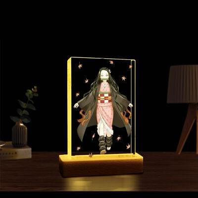 Nezuko Led Wooden Lamp