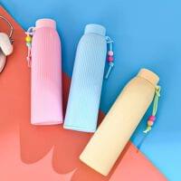 Colourful Glass Bottle With Plastic Outer 350ML