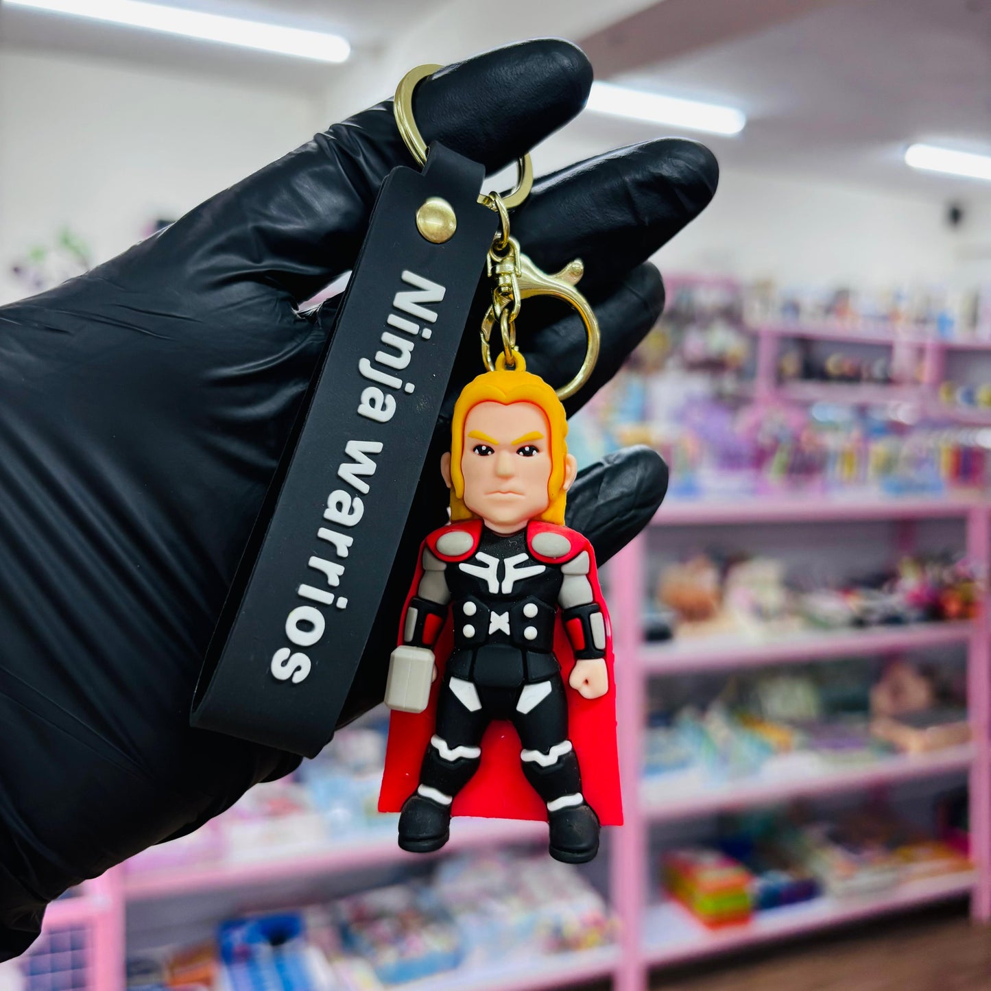 Thor 3D Rubber Keychain