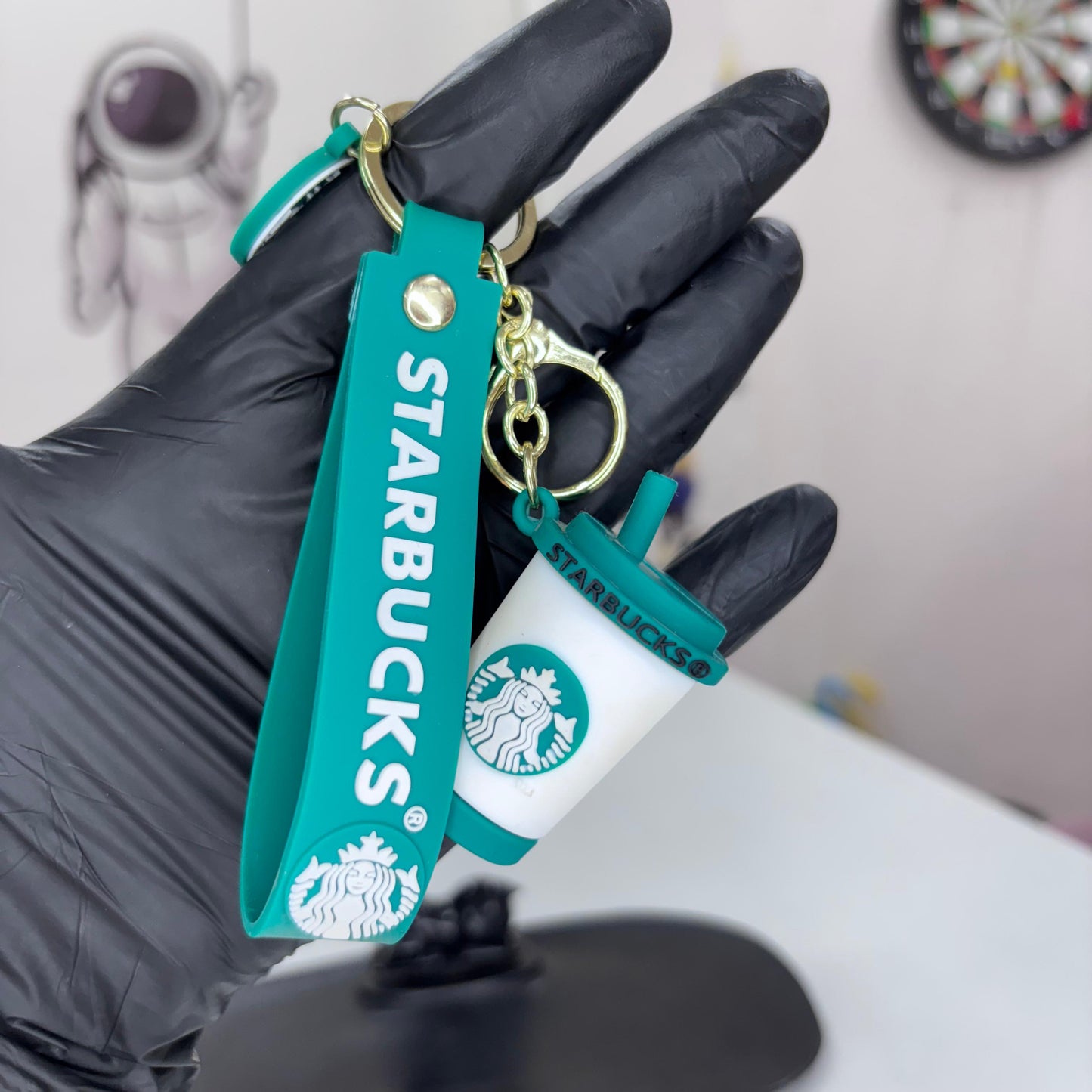 Starbucks Premium 3D Rubber Keychain
