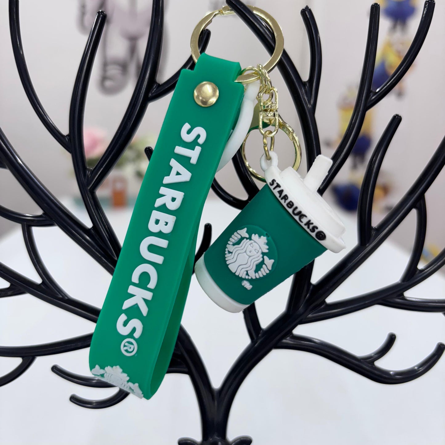 Starbucks Premium 3D Rubber Keychain