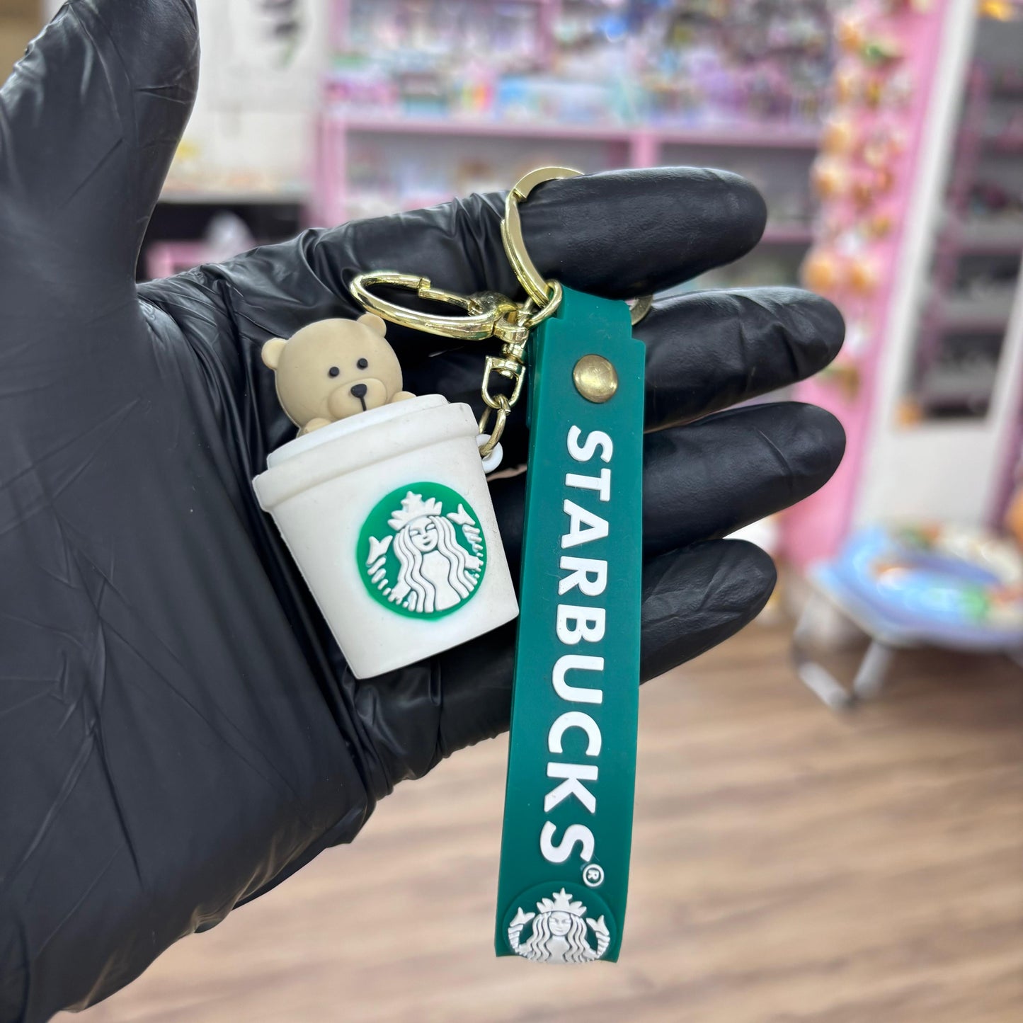 Starbucks Premium 3D Rubber Keychain