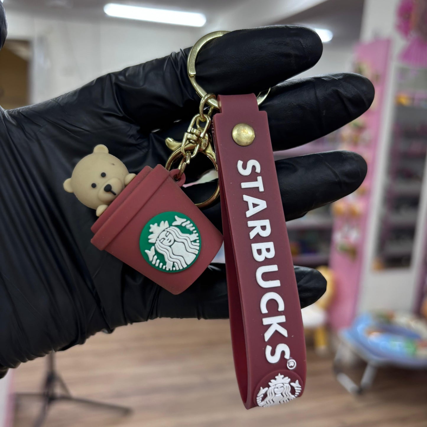 Starbucks Premium 3D Rubber Keychain
