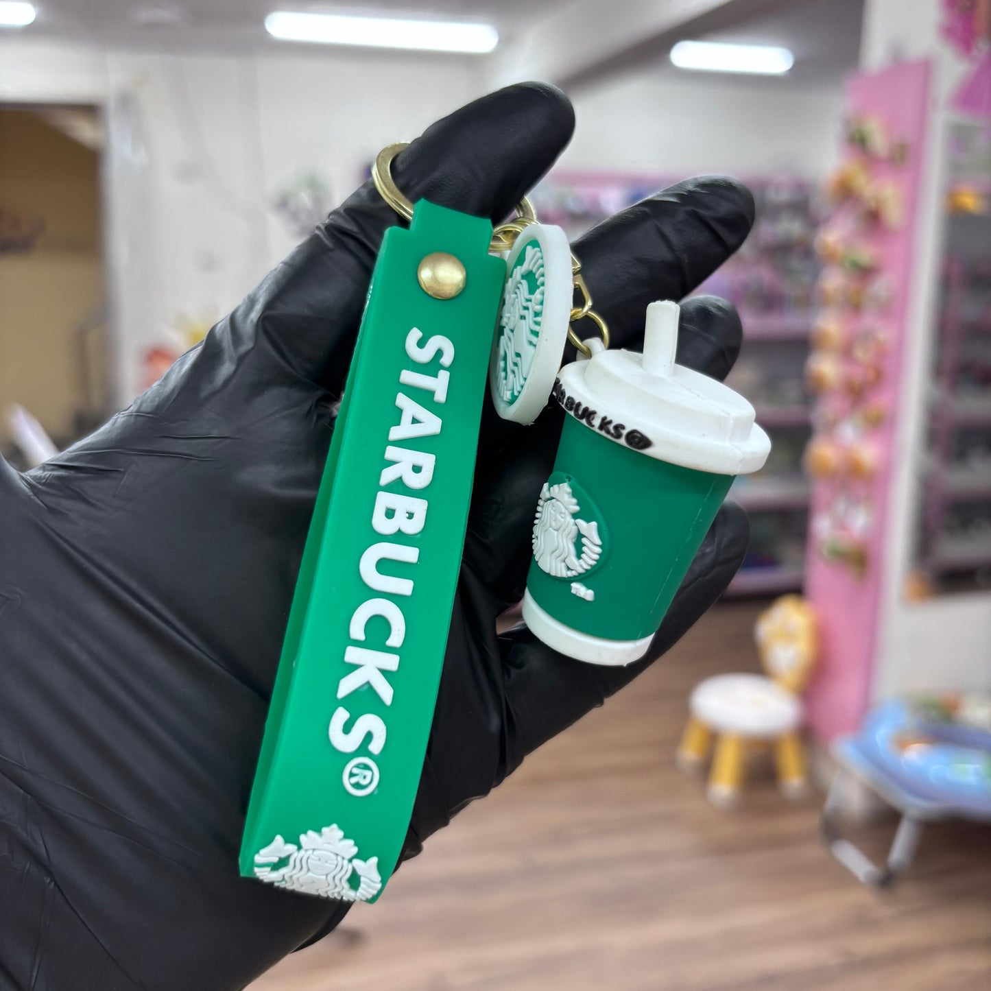 Starbucks Premium 3D Rubber Keychain
