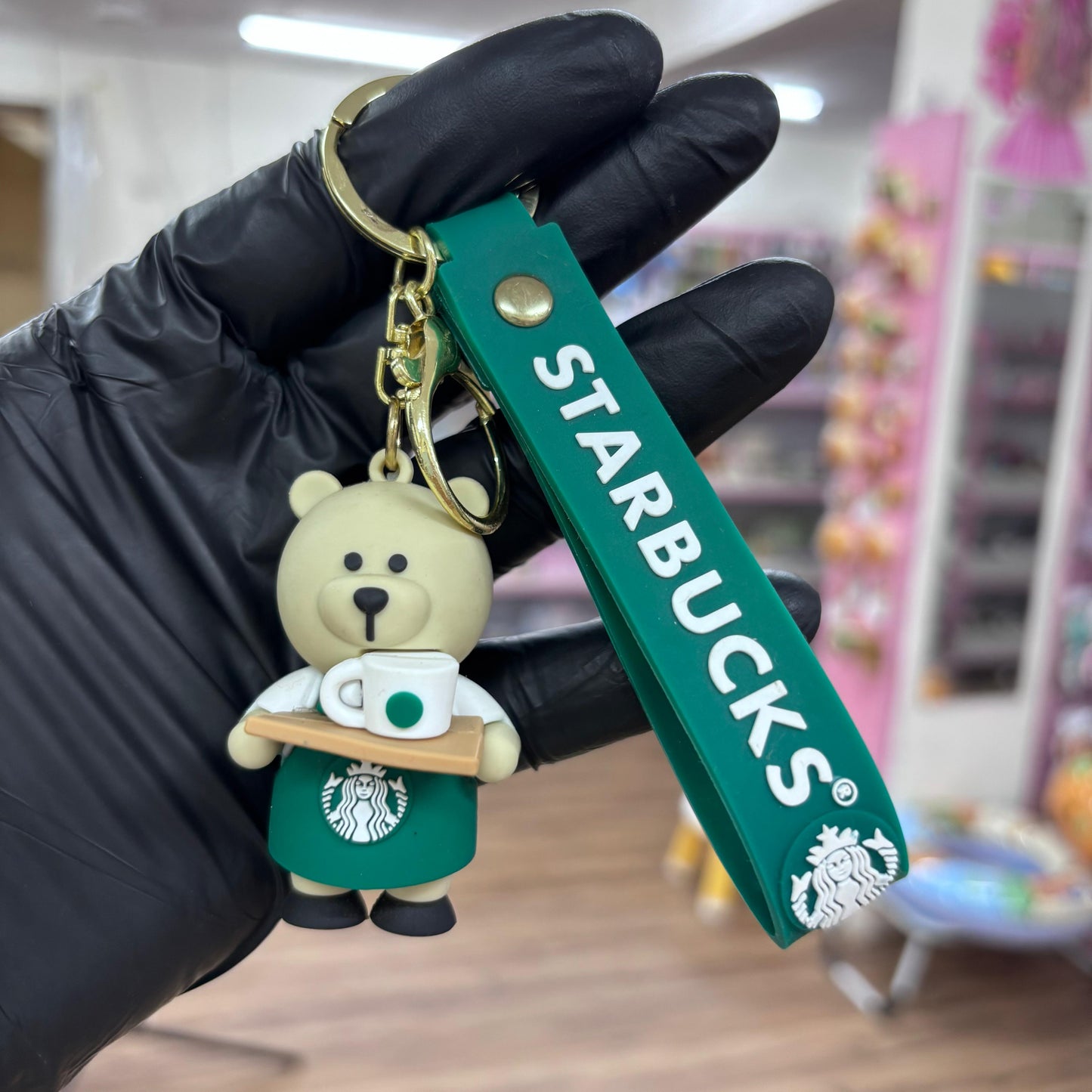 Starbucks Premium 3D Rubber Keychain