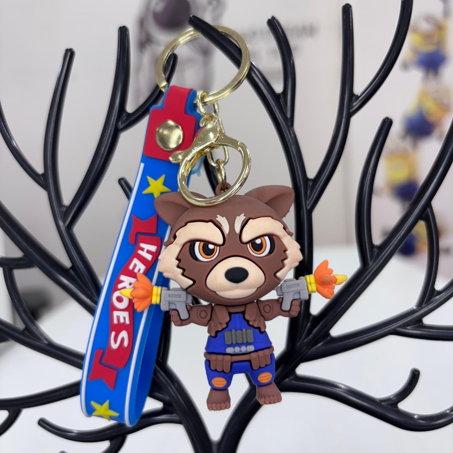 Groot's Groovy Guardians Keychain