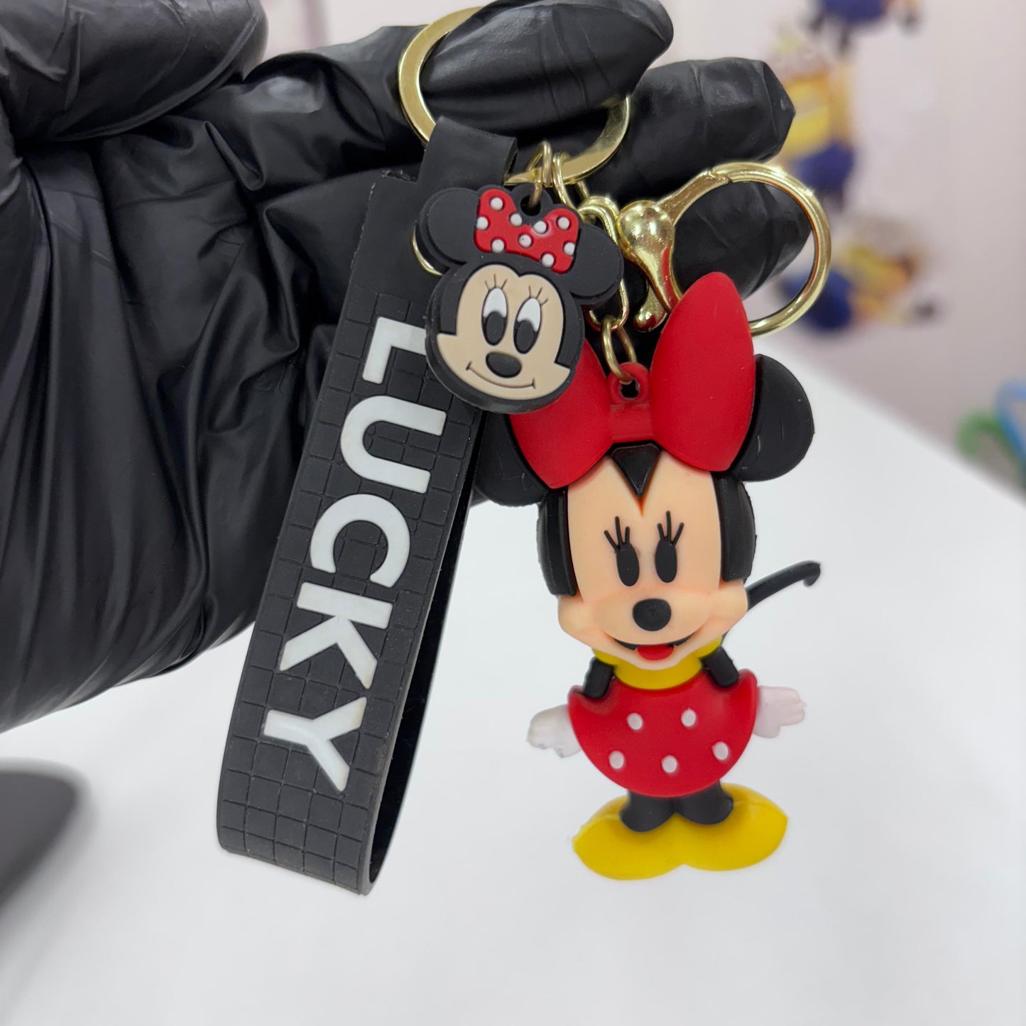 Minnie Mouse Lucky Keychain
