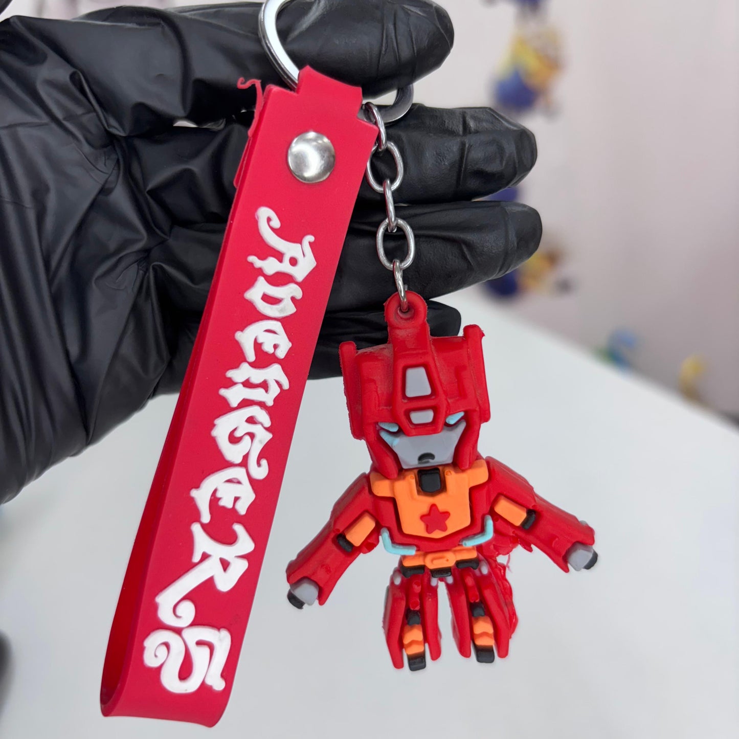 Bumblebee Robot keychain