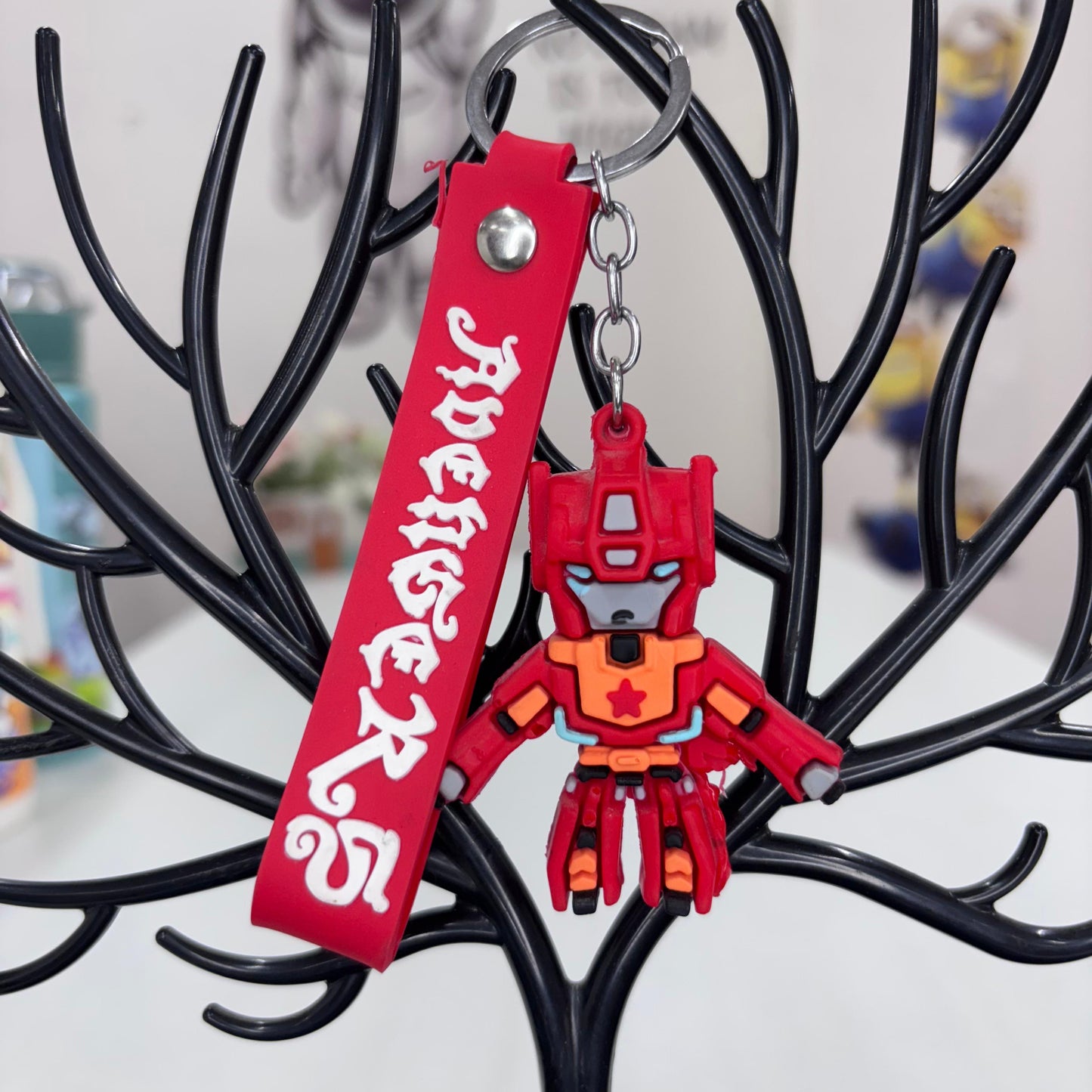 Bumblebee Robot keychain
