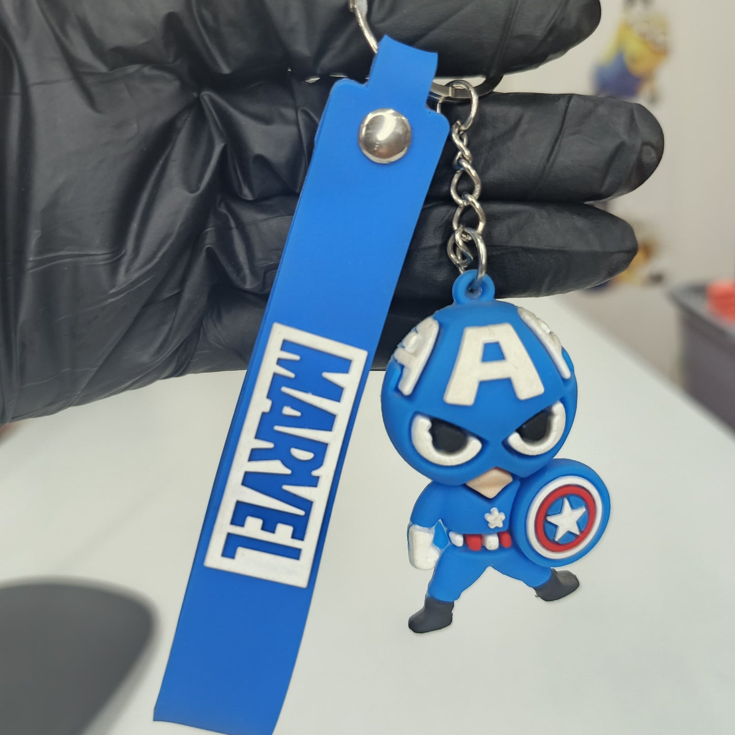 Captain America Marvel Keychain