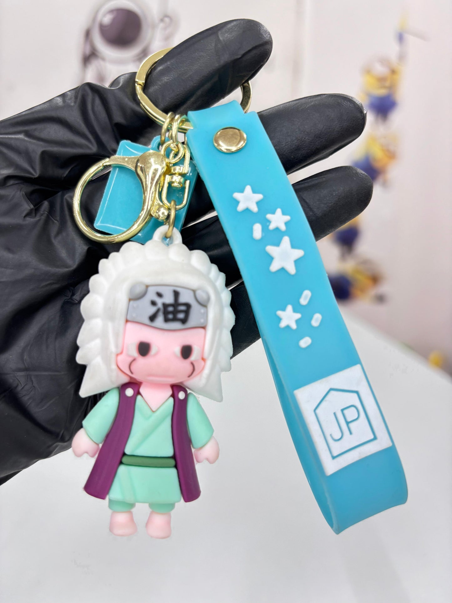 Jiraiya Naruto Anime Keychain