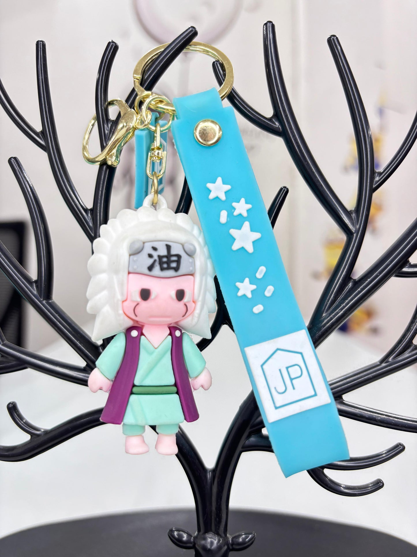Jiraiya Naruto Anime Keychain