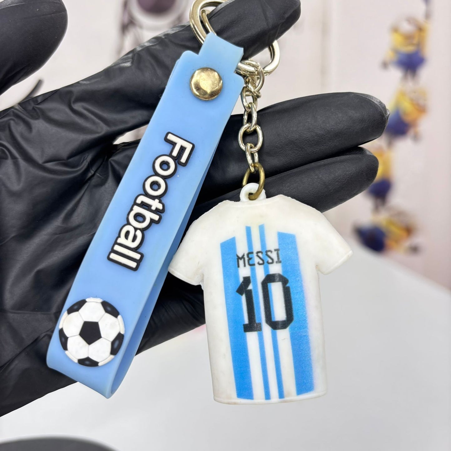 Creative Messi Jersey Keychain