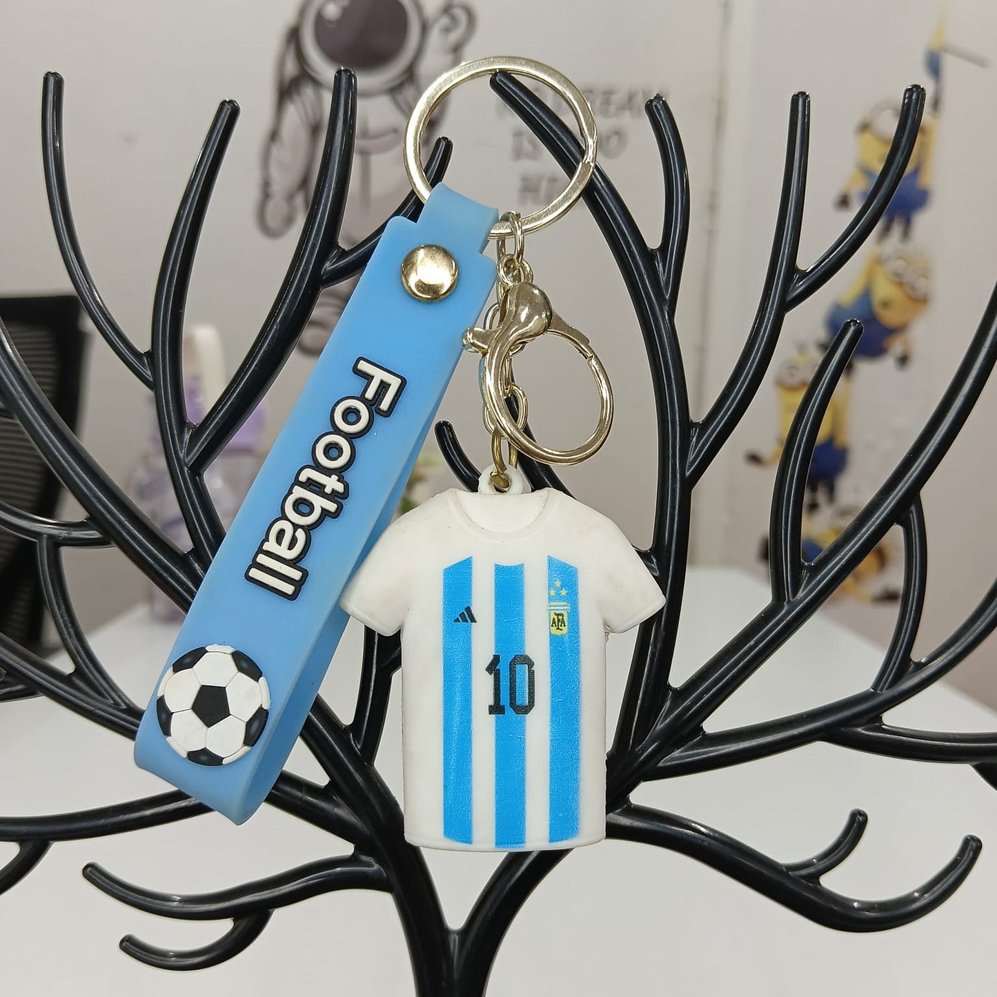 Creative Messi Jersey Keychain