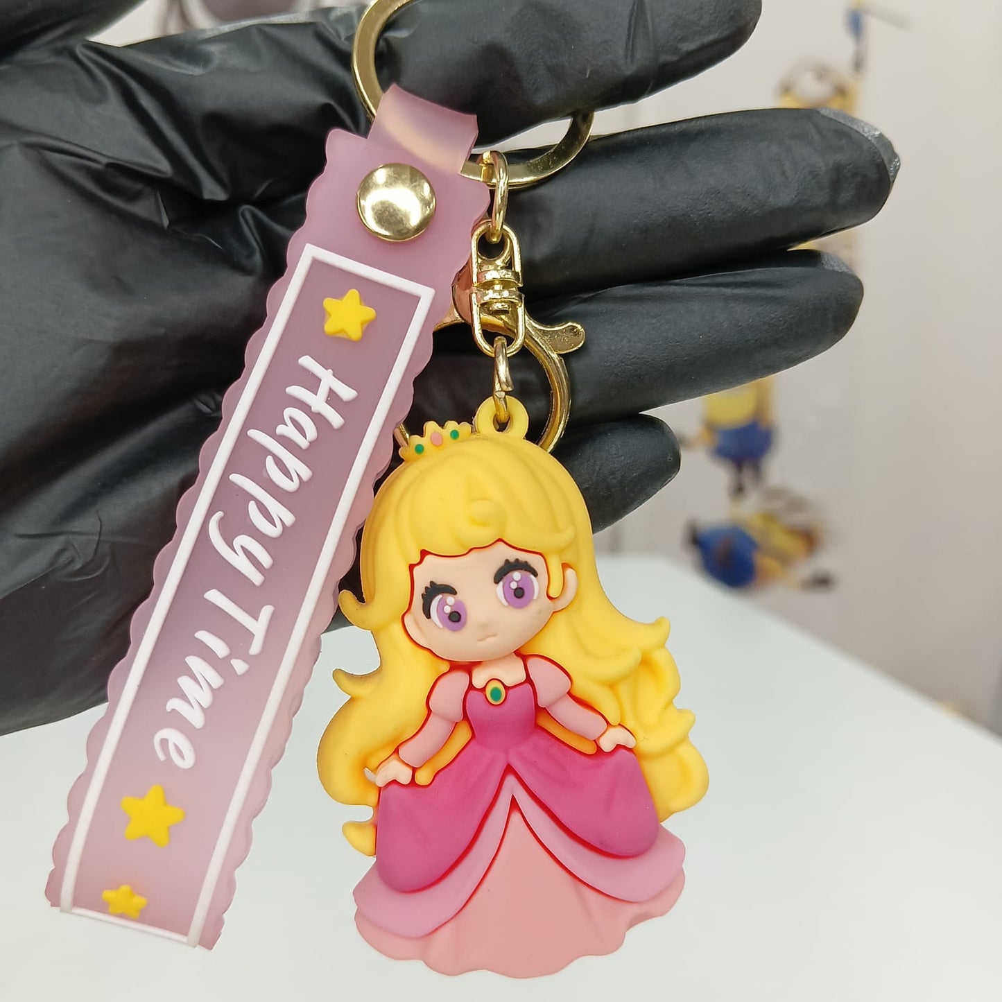 Princess Peach Keychain