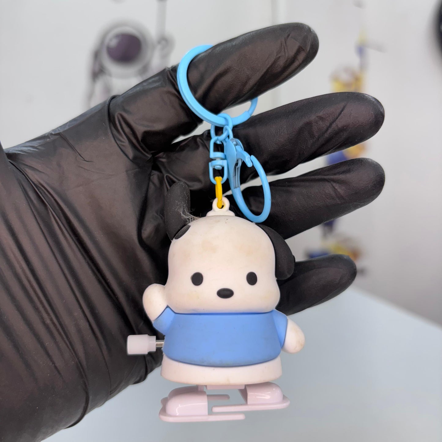 Pochacco Walking Keychain