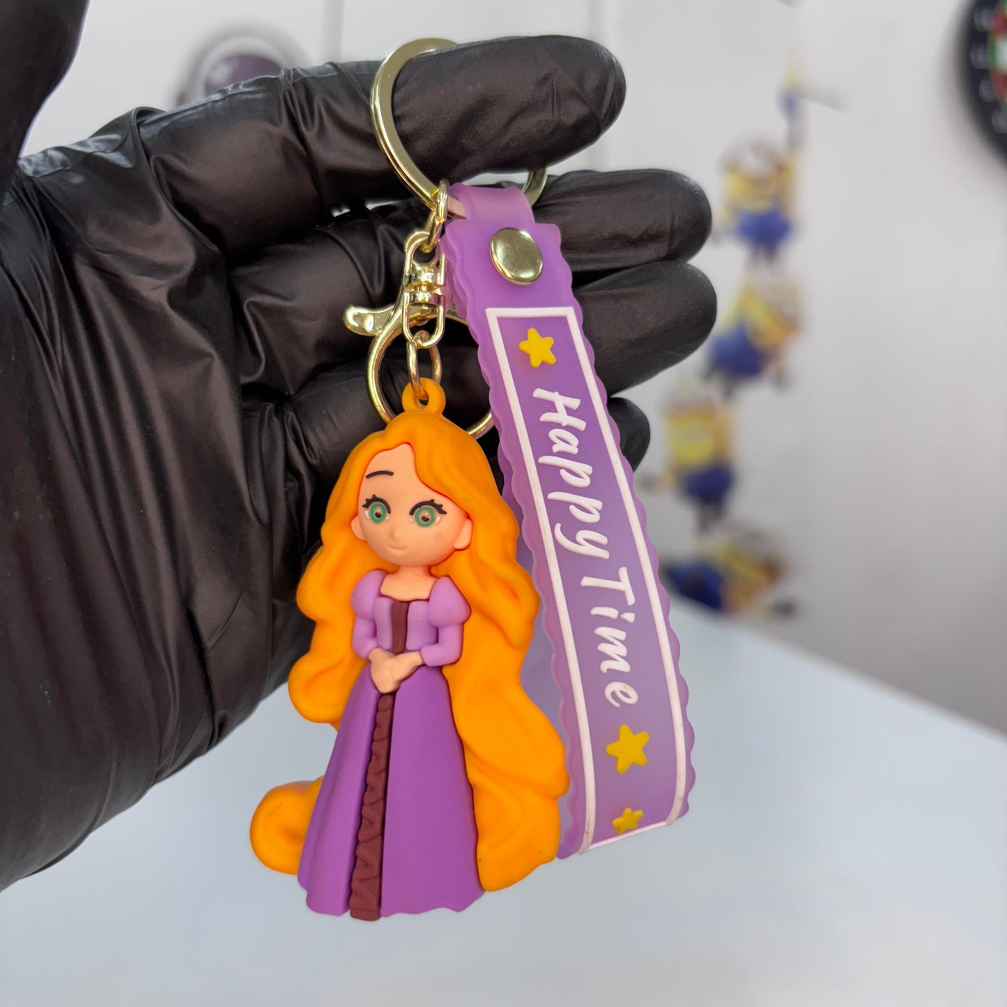 Rapunzel Keychain