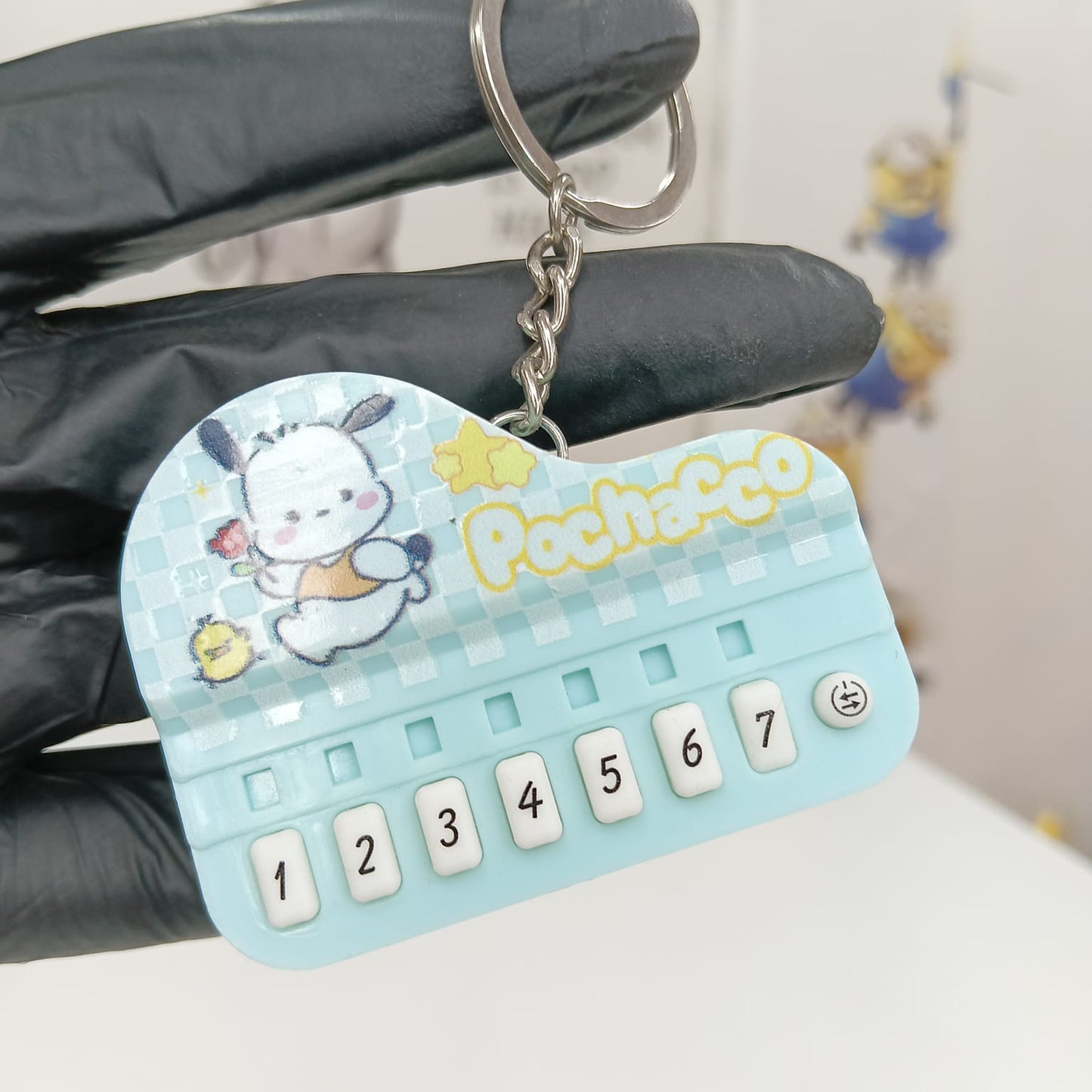 Cute Piano Keychain
