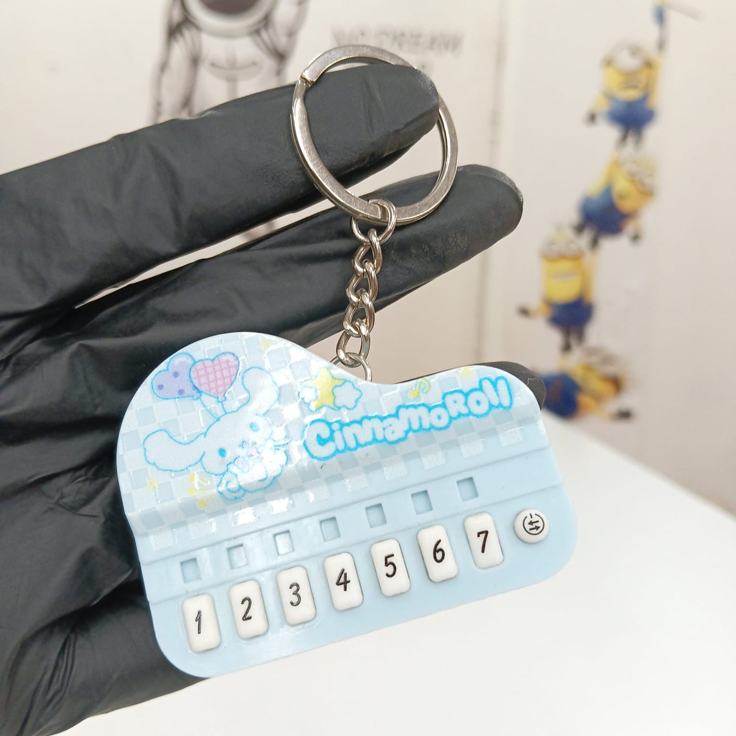 Cute Piano Keychain