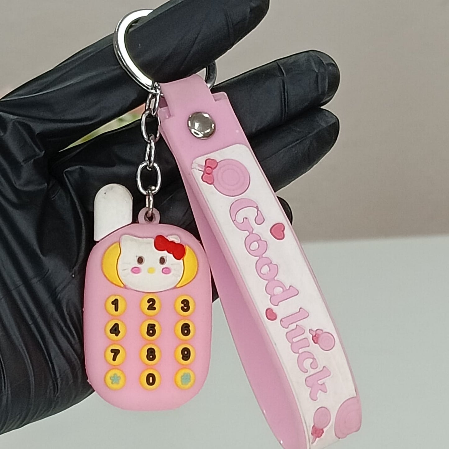 Hello Kitty mobile Phone Keychain
