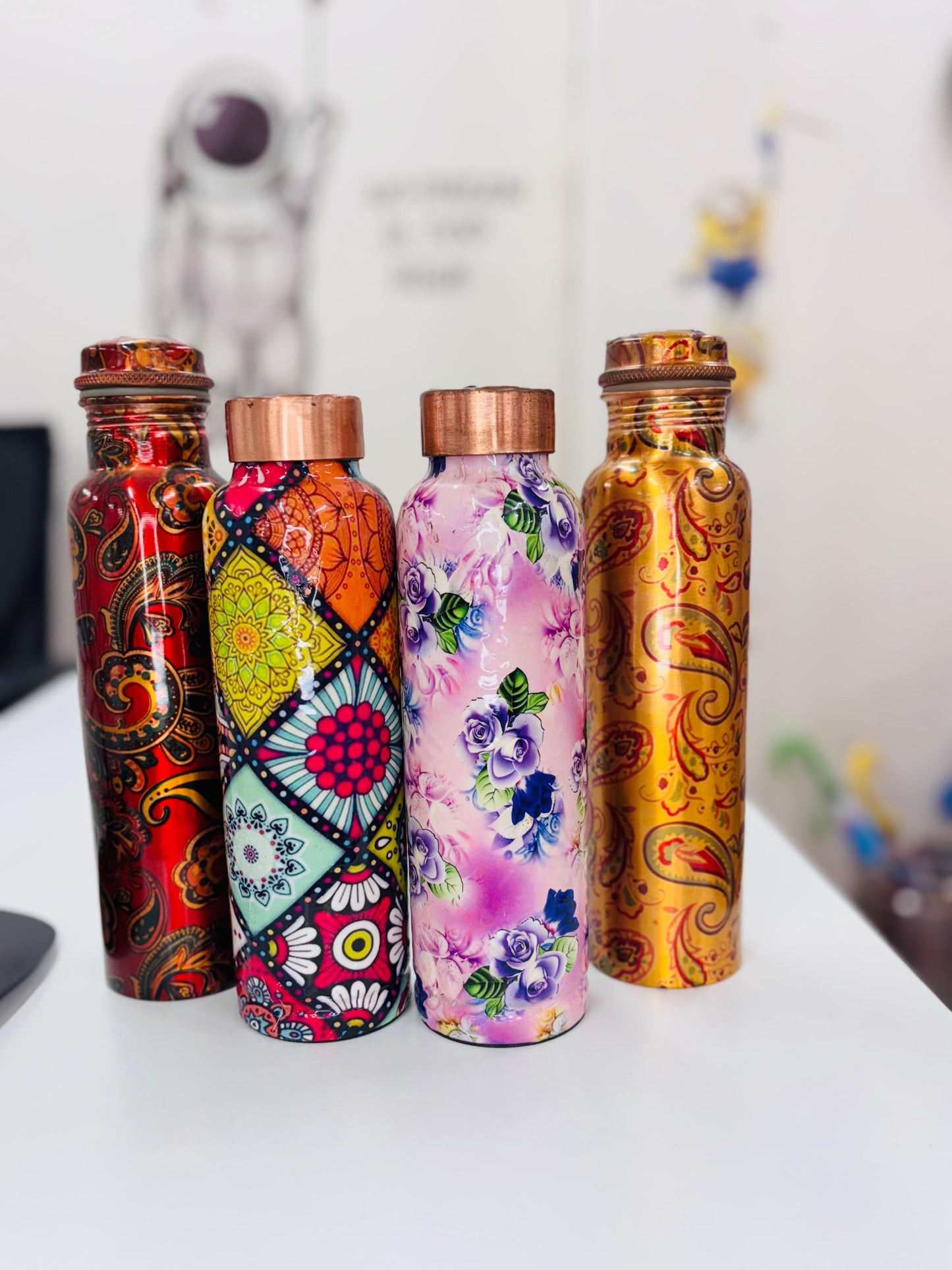 Designer Copper Bottle