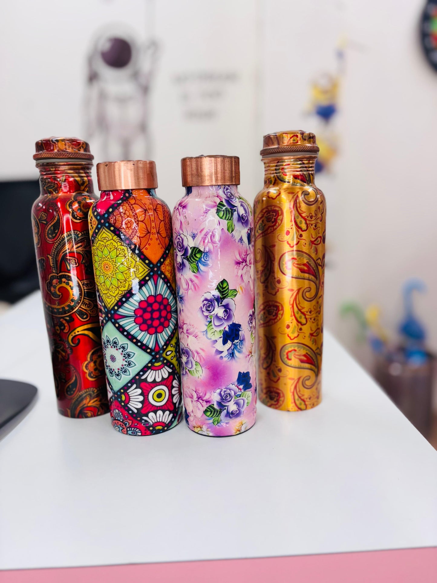 Designer Copper Bottle