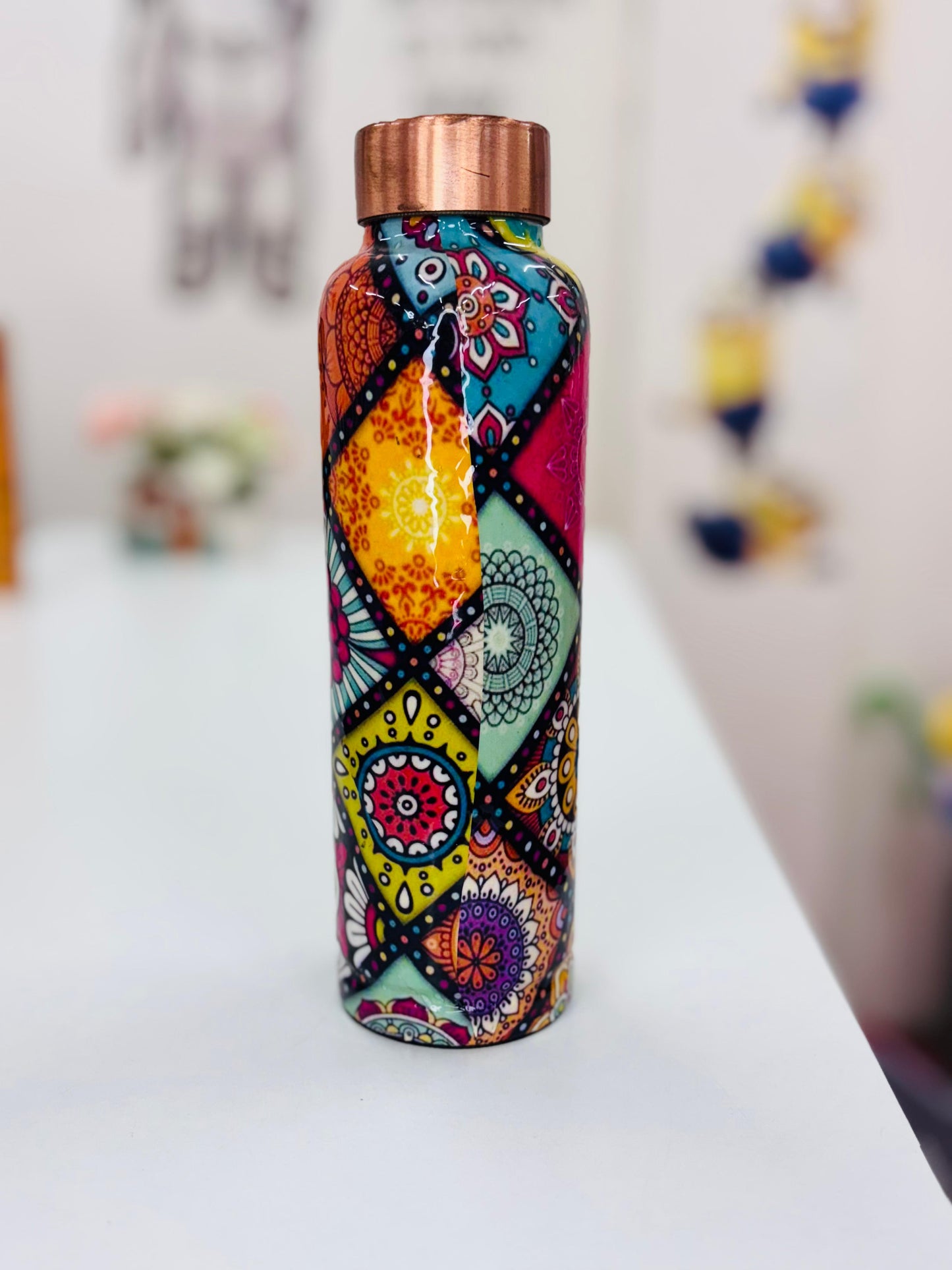 Designer Copper Bottle