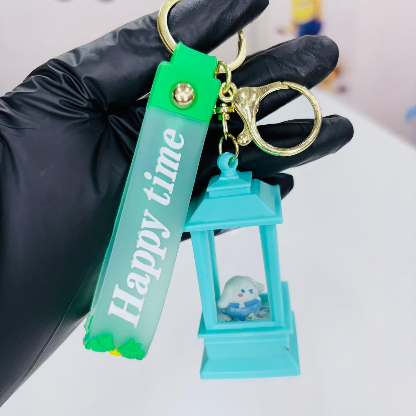 Lantern Shape LED Light Keychain