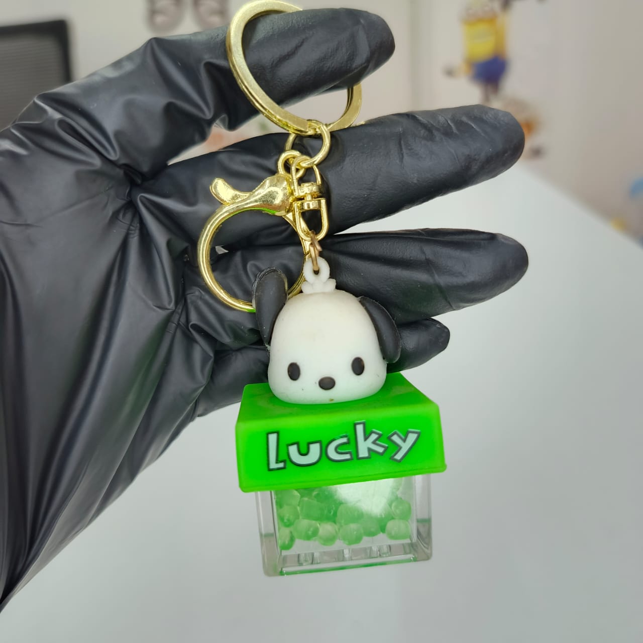 Bubble Beads Floating Keychain
