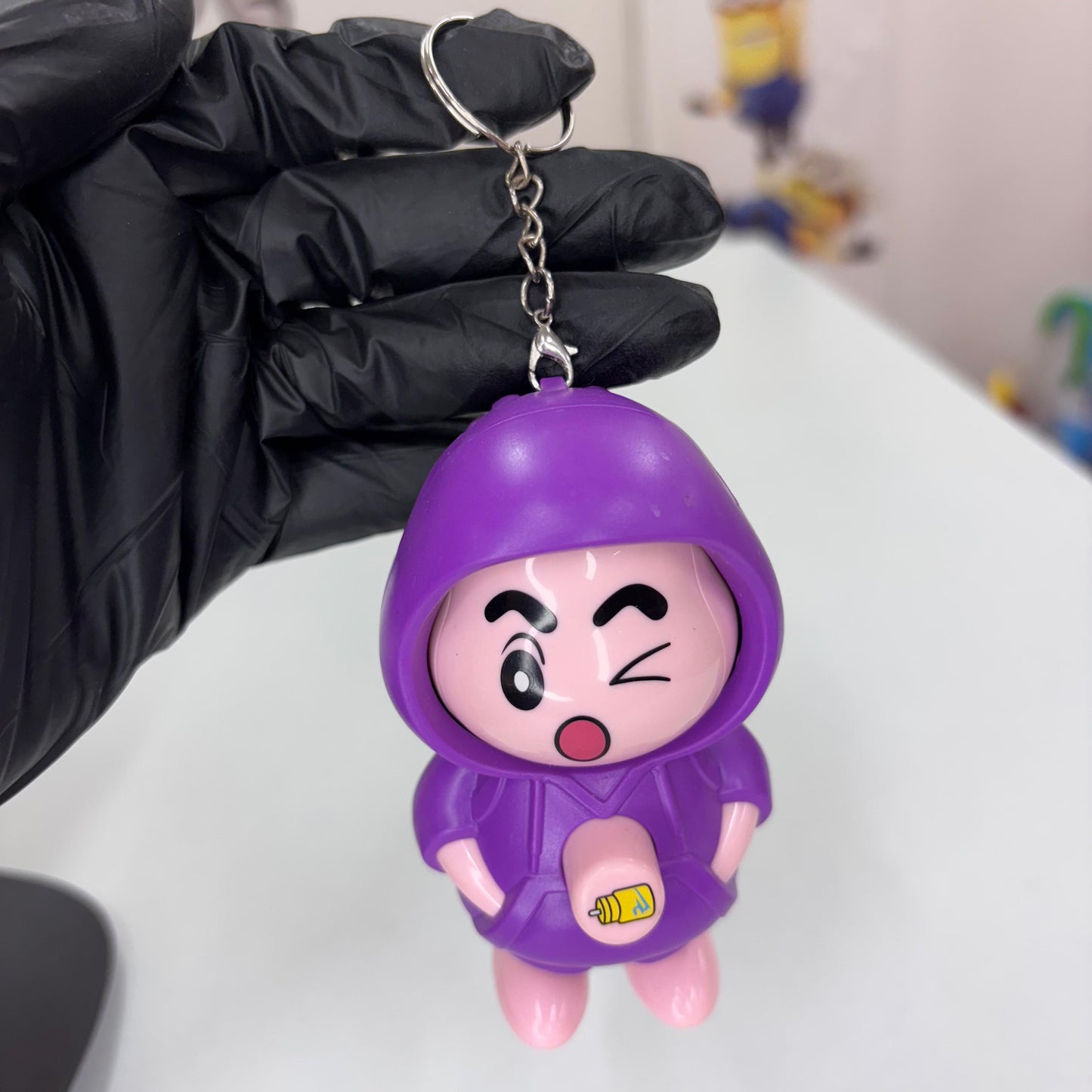 Shinchan face Changing Keychain