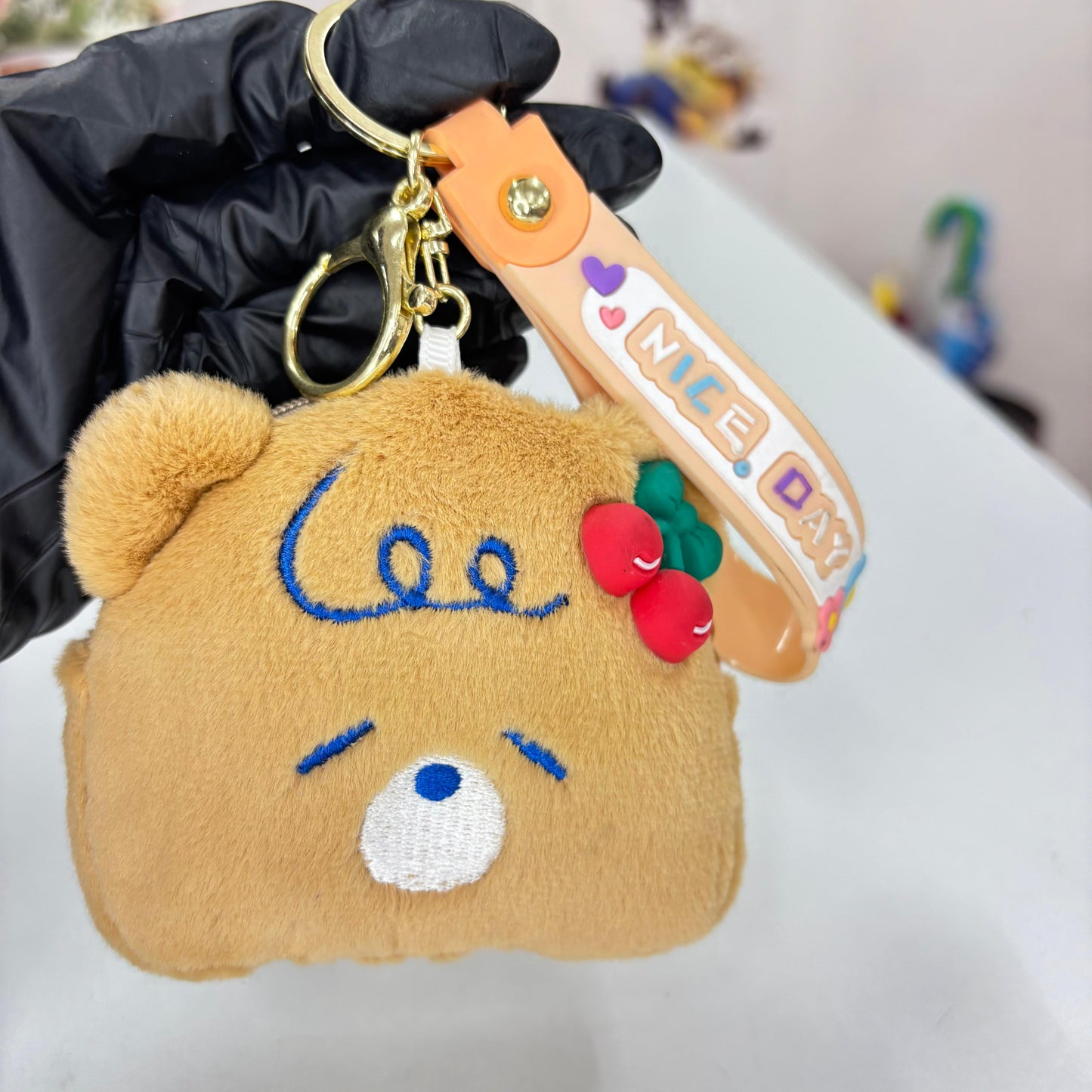Bear mini Bag Keychain