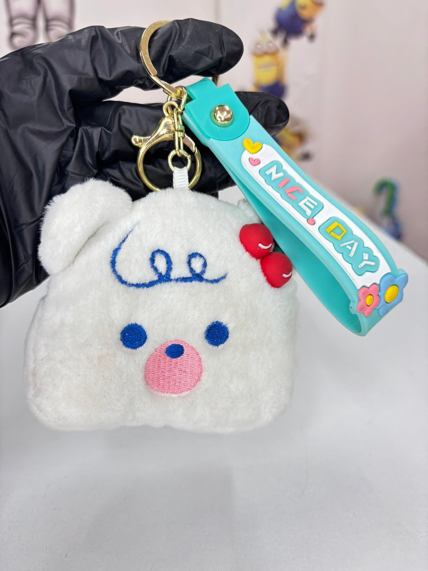 Bear mini Bag Keychain