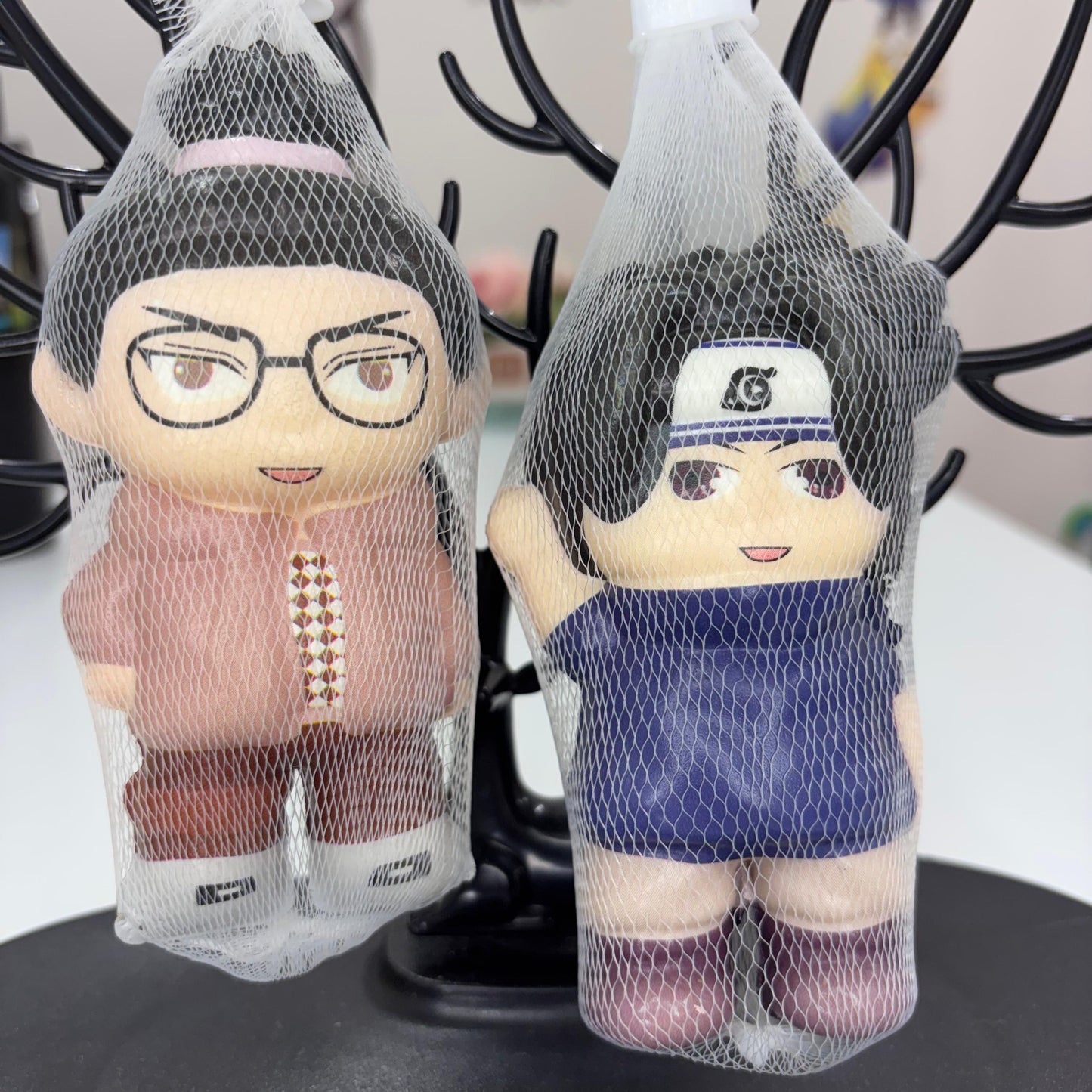 Naruto Squeezy Family Keychains