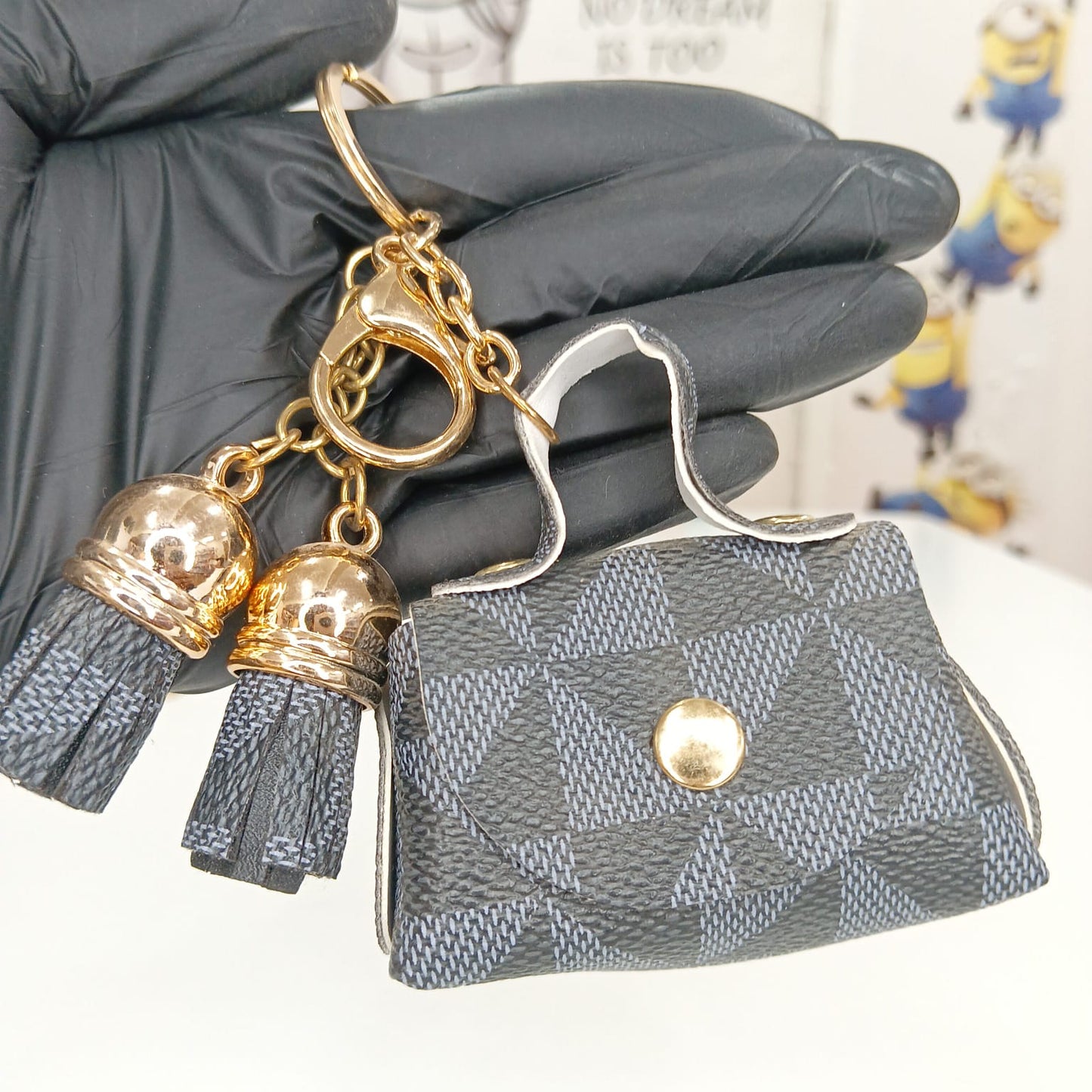 Mini fancy Beg keychain