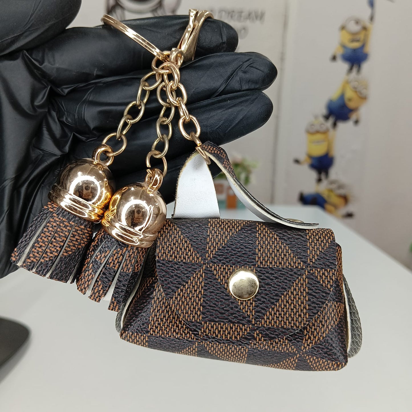 Mini fancy Beg keychain