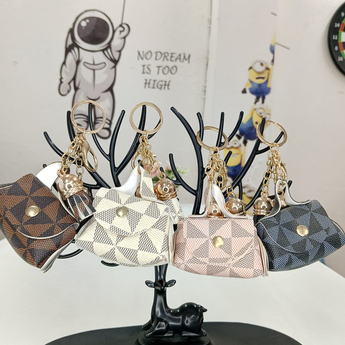 Mini fancy Beg keychain