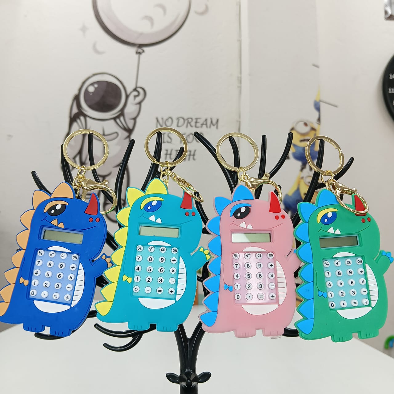 Dino Calculator Premium Keychain