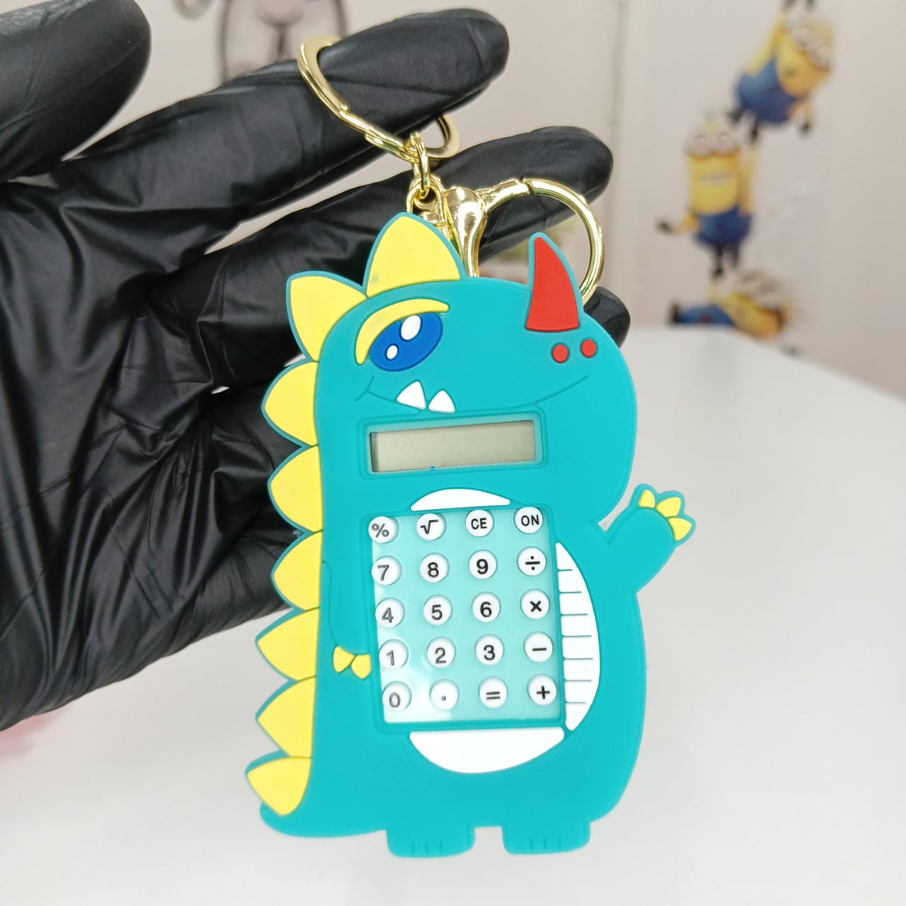 Dino Calculator Premium Keychain