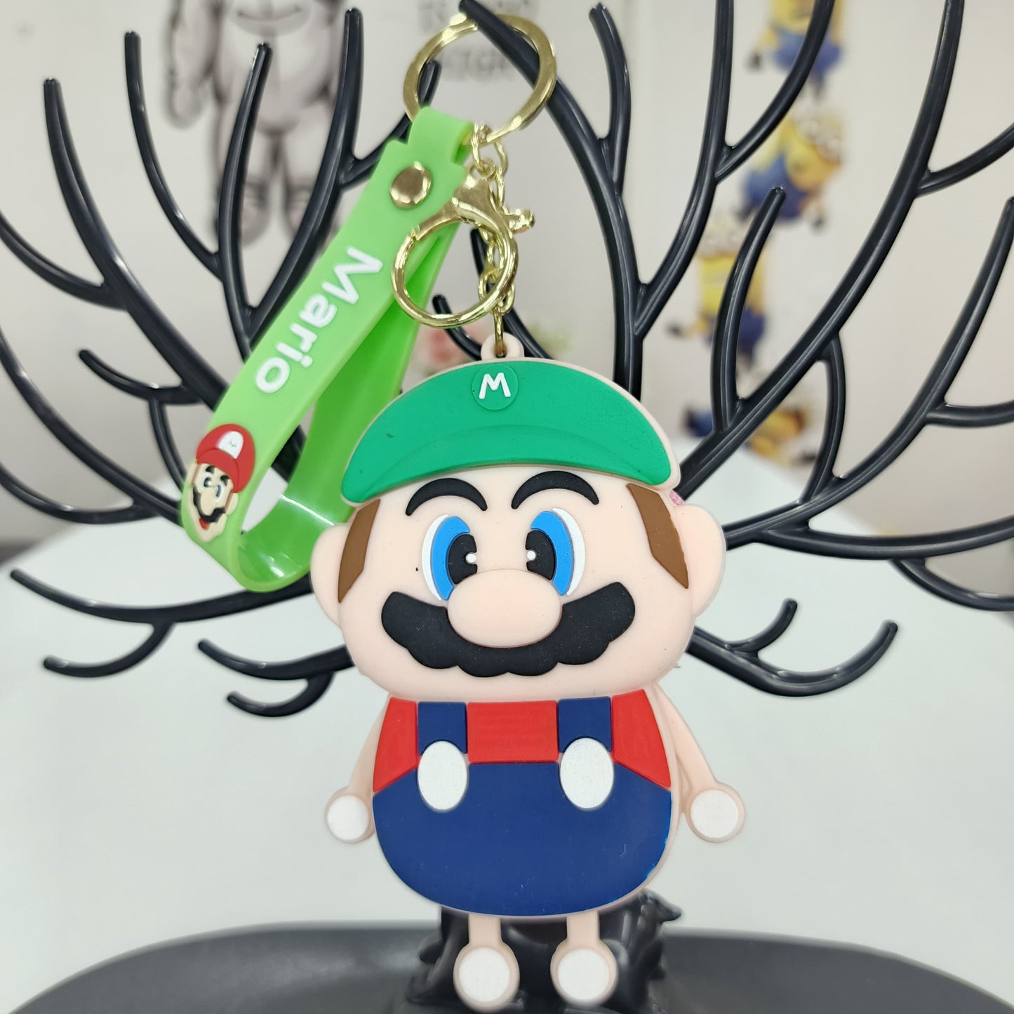 Mario Silicone Mini Bag Keychain