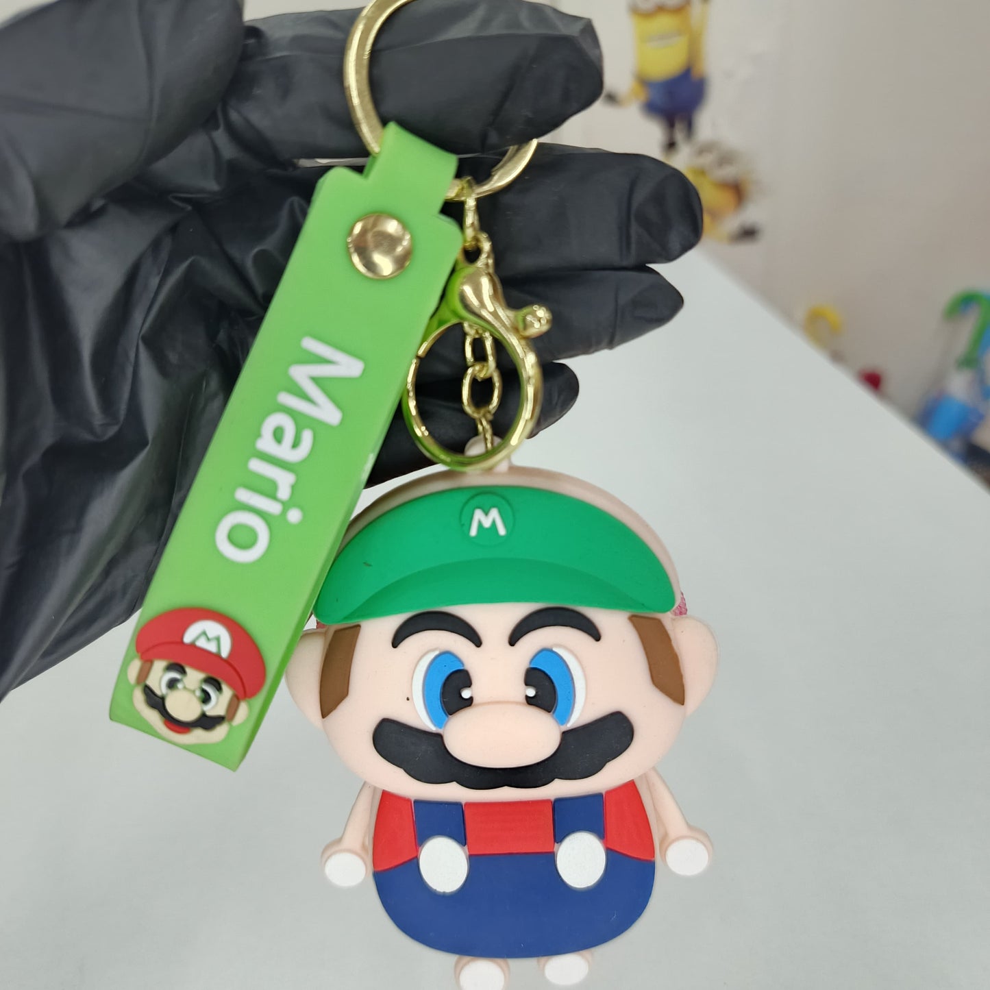 Mario Silicone Mini Bag Keychain