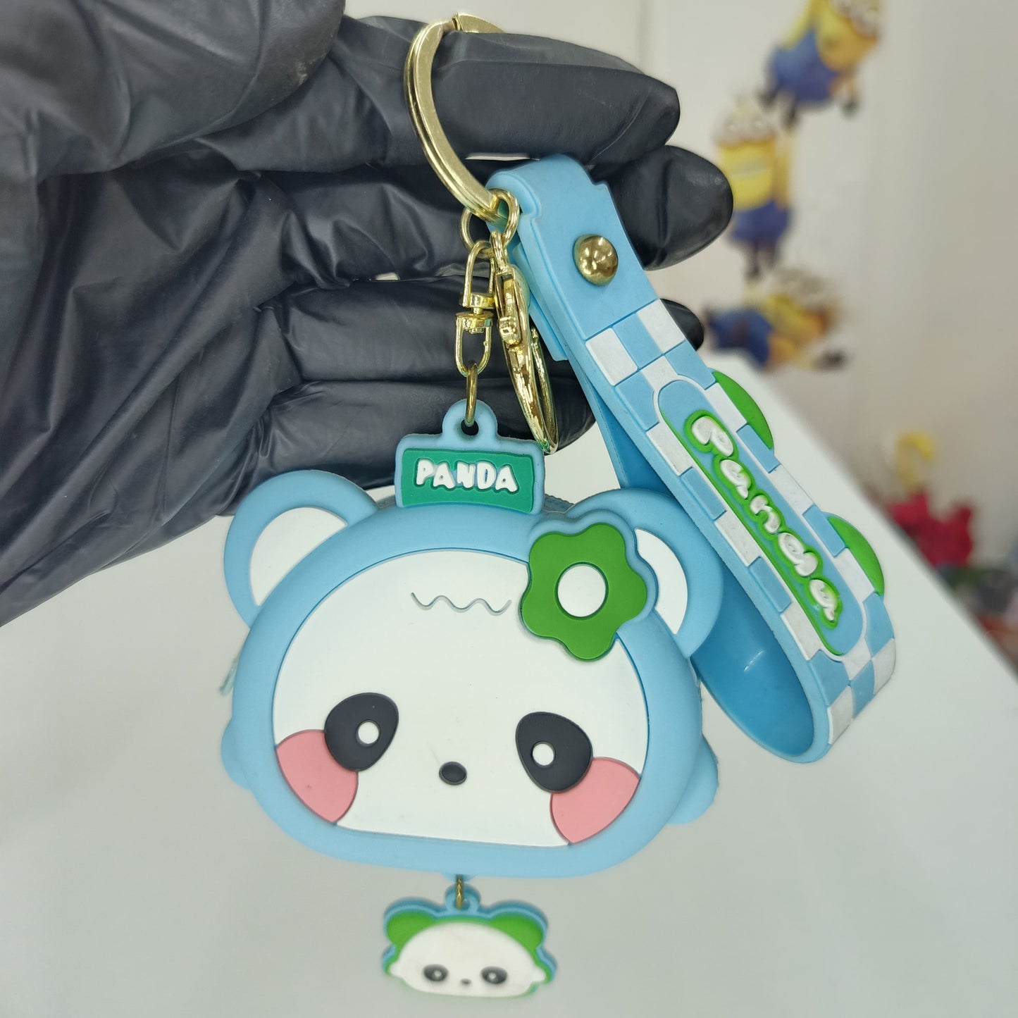 Panda Coin Pouch Keychain