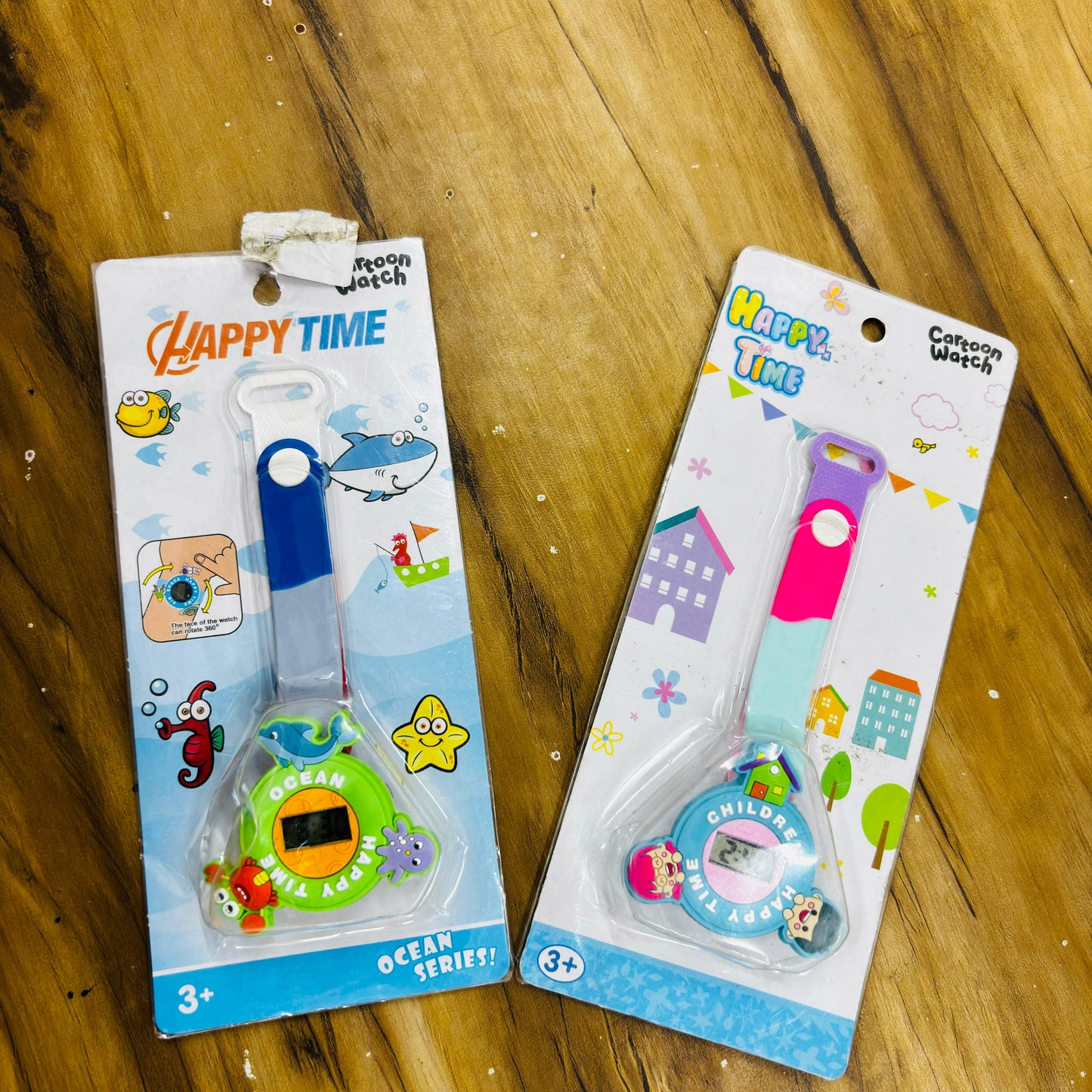 Cartoon Spiner Watch and Band