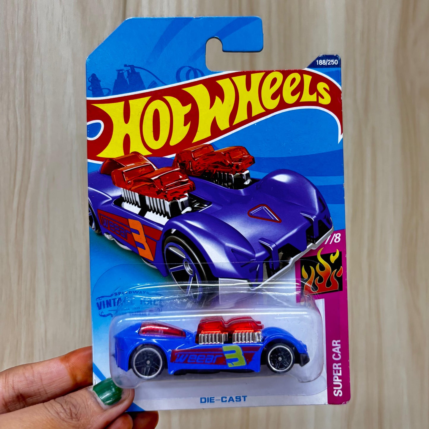 Die-Cast Hot Wheel Car