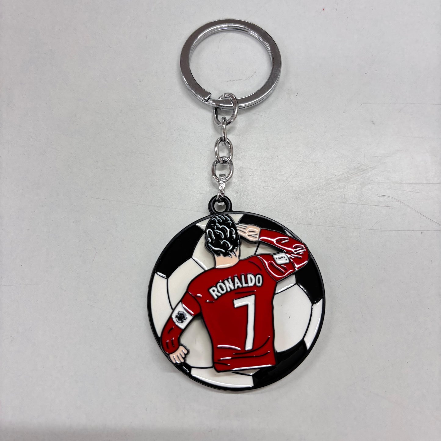 Ronaldo Spinning keychain