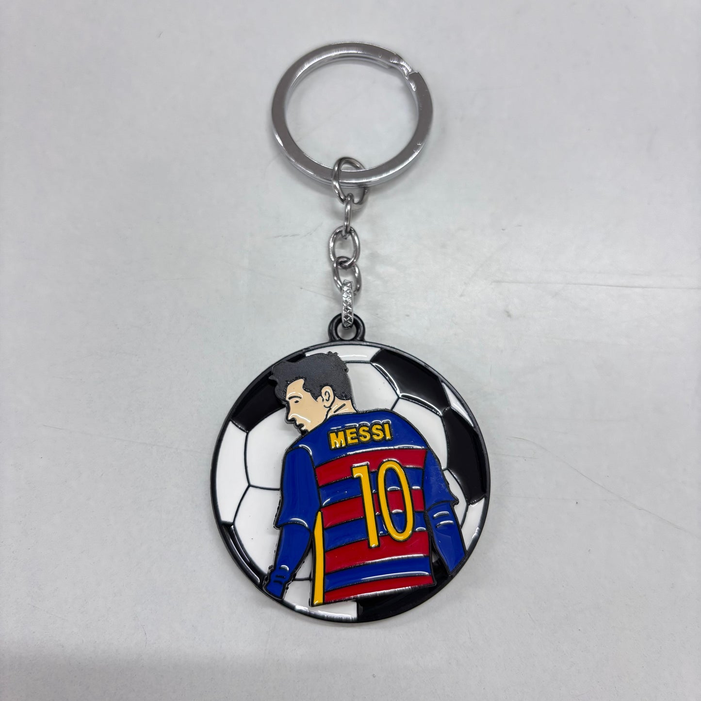Messi Character Rotating Keychain
