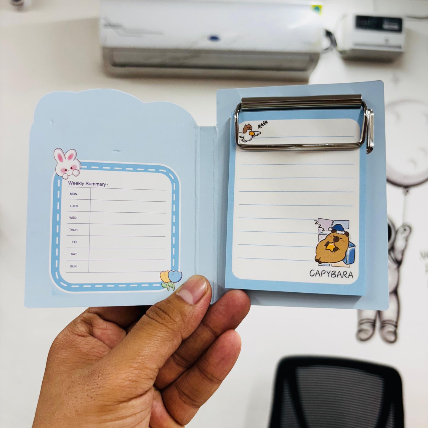 Capybara Themed Mini Notepad