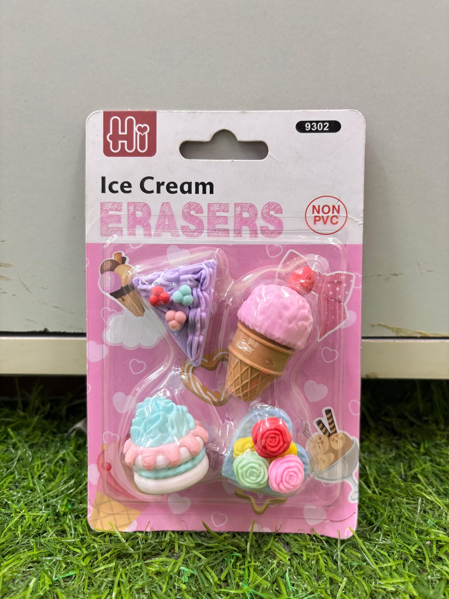 Makeup, Sports, Monster Blocks Eraser Set