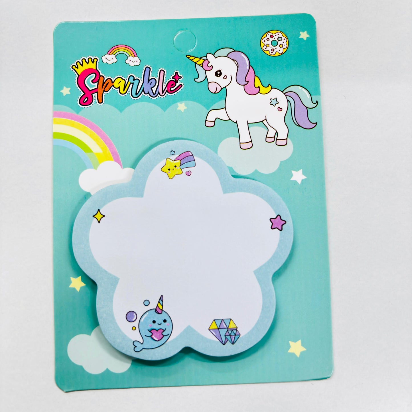 Cute Unicorn and Kuromi Sticky Notes